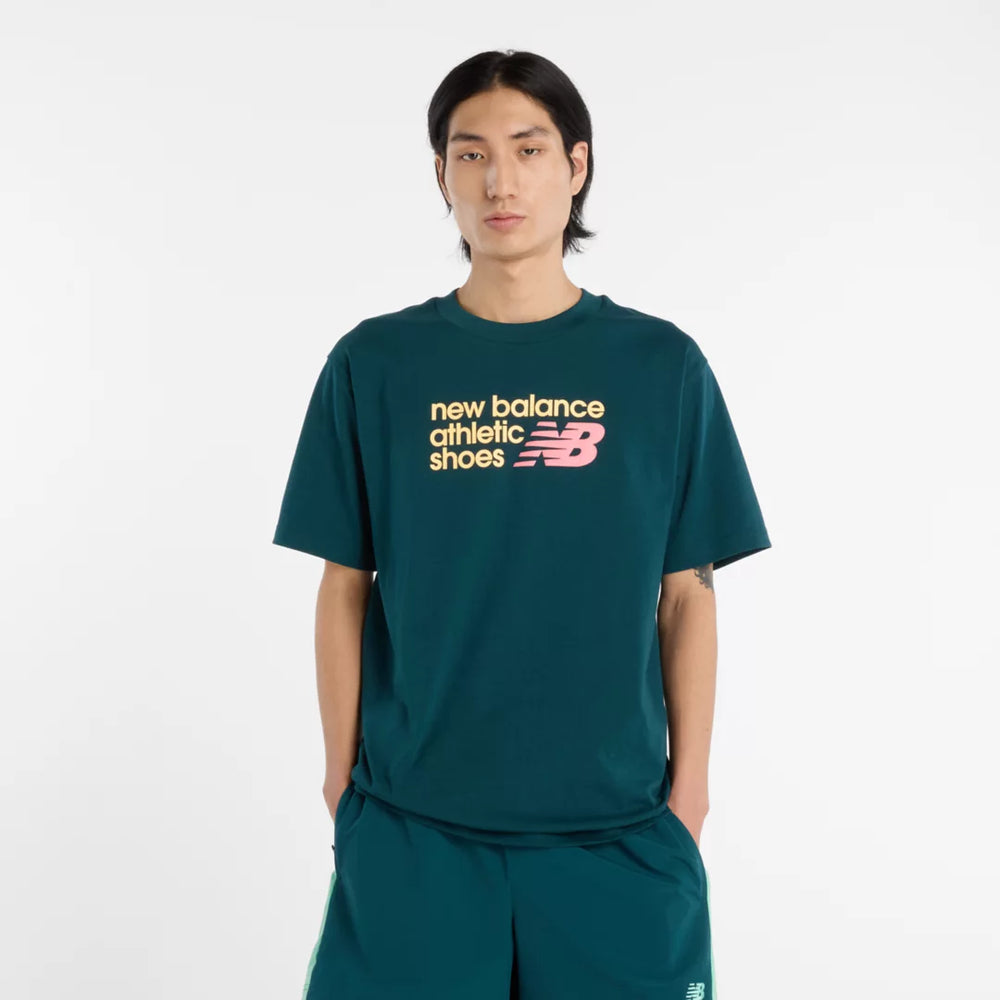 Athletics Premium Relaxed Chest Logo T-Shirt - New Balance Clothing
