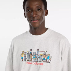 Ghica Line Up Oversized T-shirt - New Balance Clothing
