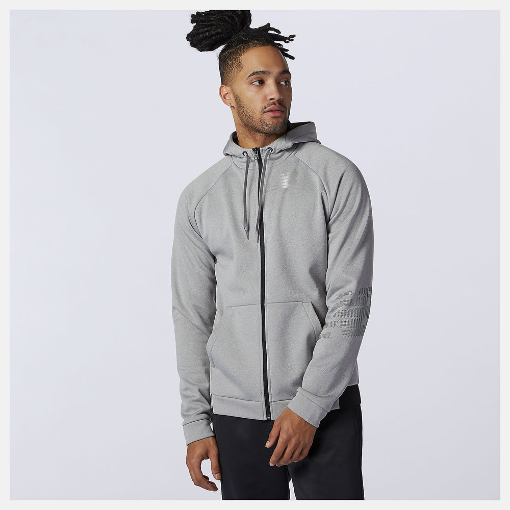 Tenacity Fleece Full Zip Hoodie | New Balance Clothing - Men