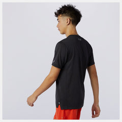 Printed Impact Run Short Sleeve | New Balance Clothing - Men