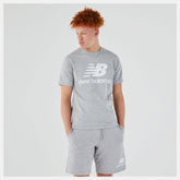 Essentials Stacked Logo Tee | New Balance Clothing - Men