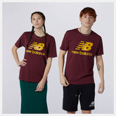 Essentials Stacked Logo Tee | New Balance Clothing - Men