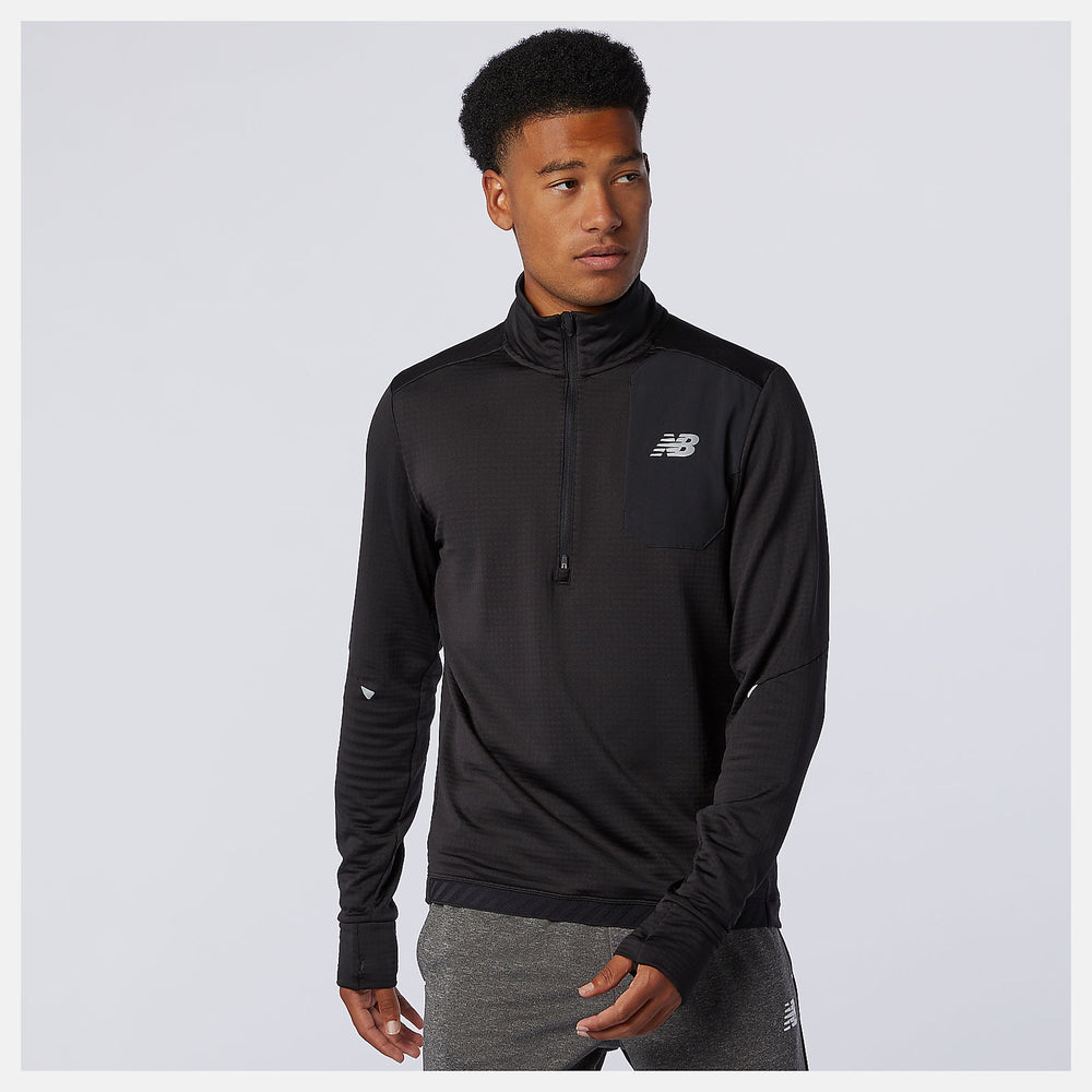 NB Heat Grid Half Zip | New Balance Clothing - Men