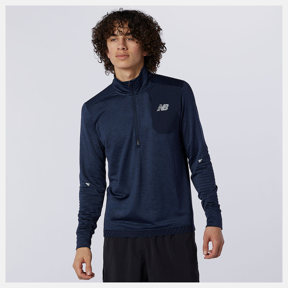 NB Heat Grid Half Zip | New Balance Clothing - Men