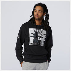 NYC Marathon Essentials Stacked Logo Po Hoodie | New Balance Clothing - Men