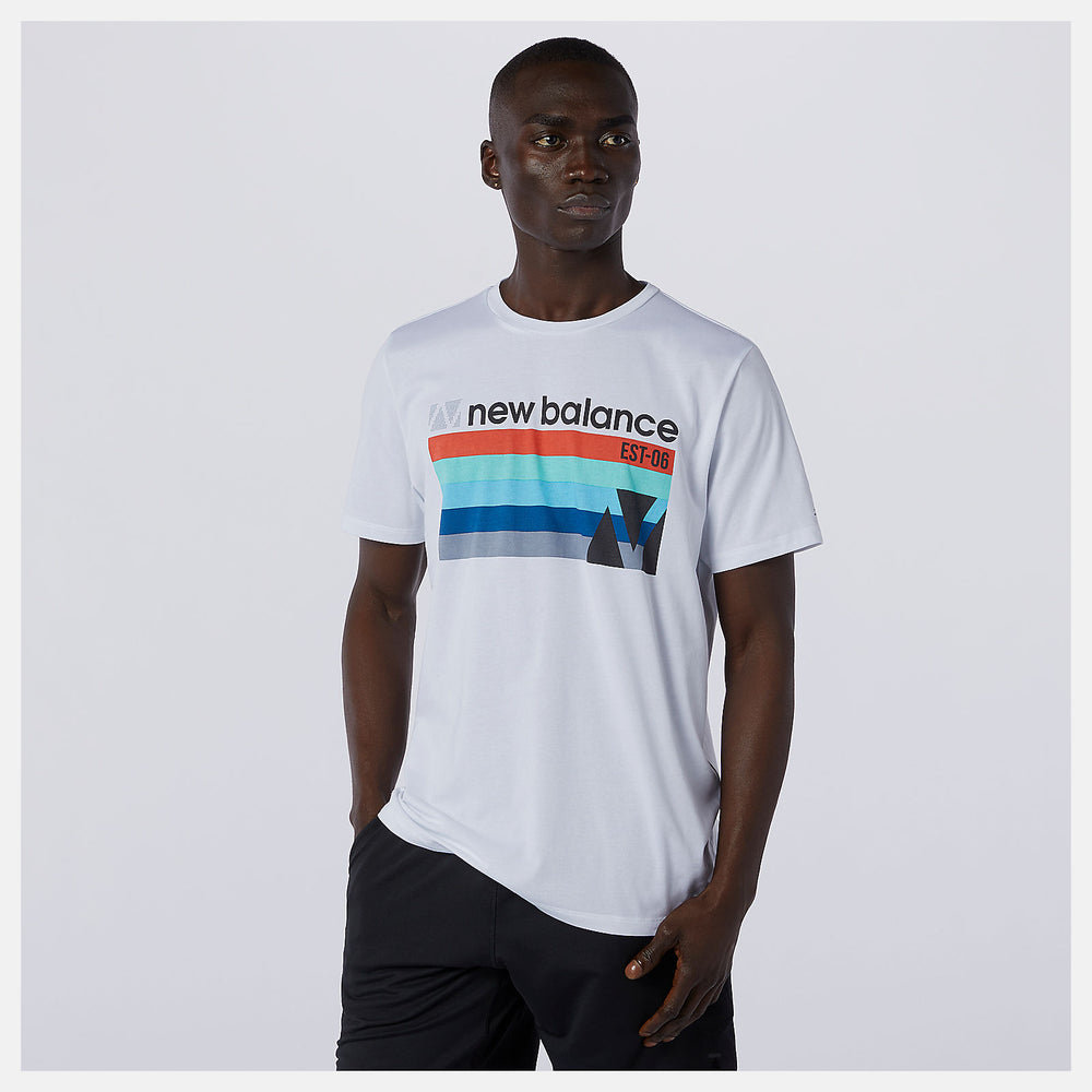 Graphic Heathertech Tee | New Balance Clothing - Men