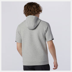 Fortitech Fleece Short Sleeve Hoodie | New Balance Clothing - Men