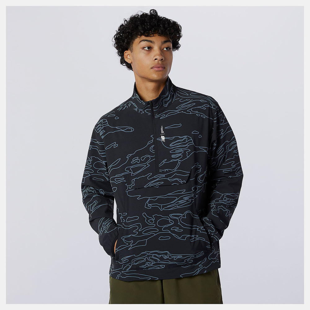 Fortitech Printed Woven Pullover | New Balance Clothing - Men