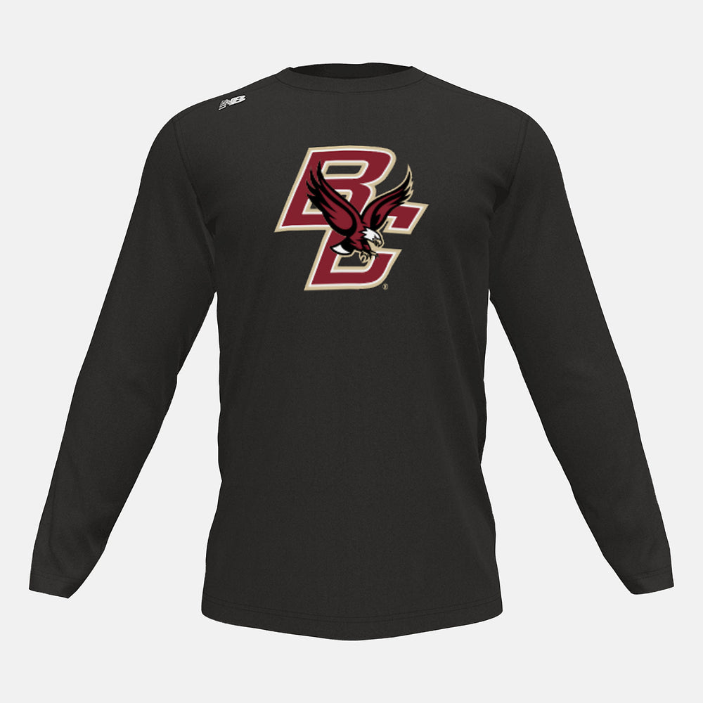 Long Sleeve Tech Tee(Boston College) | New Balance Clothing - Men