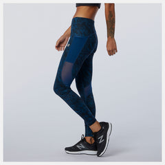 NYC Marathon Printed Impact Run Tight | New Balance Clothing - Women