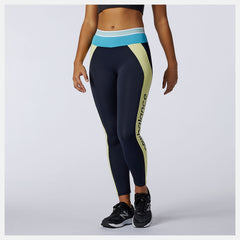 Achiever Remix High Rise 7/8 Tight | New Balance Clothing - Women