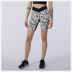 Relentless Printed Fitted Short | New Balance Clothing - Women