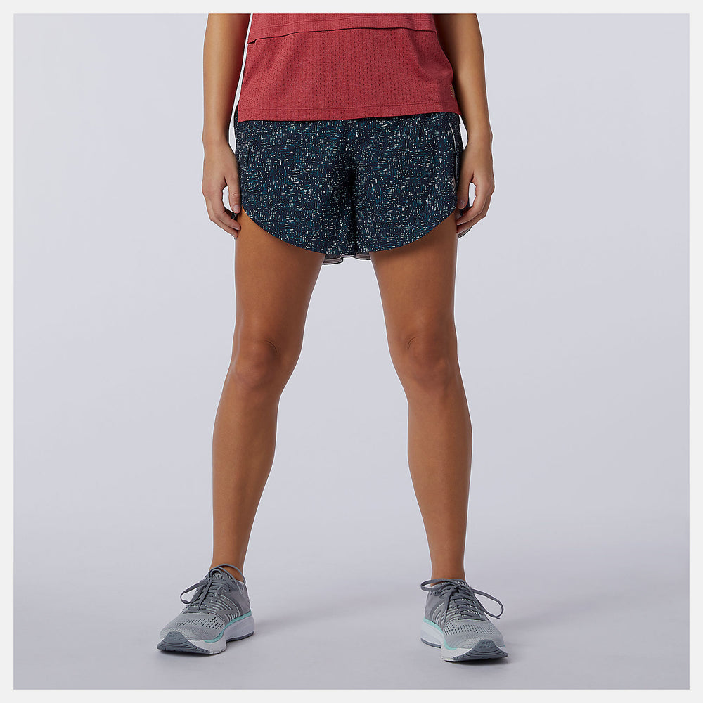Printed Impact Run 5 inch Short | New Balance Clothing - Women
