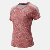 NYC Marathon Printed Impact Run Short Sleeve | New Balance Clothing - Women