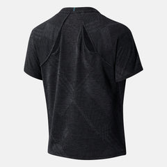 NYC Marathon Q Speed Fuel Jacquard Short Sleeve | New Balance Clothing - Women