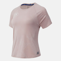 NYC Marathon Q Speed Fuel Jacquard Short Sleeve | New Balance Clothing - Women