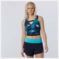 Transform NBSleek Printed Crop Top | New Balance Clothing - Women