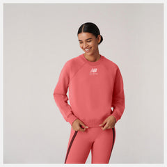 Bandier Fleece Crew | New Balance Clothing - Women