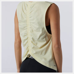 Relentless Cinched Back Graphic Tank | New Balance Clothing - Women
