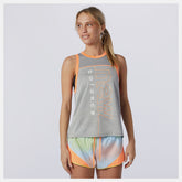 Printed Fast Flight Tank | New Balance Clothing - Women