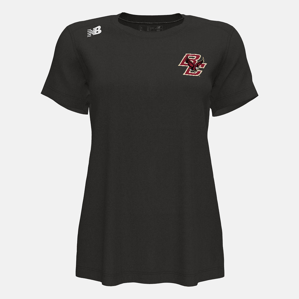 NB Short Sleeve Tech Tee(Boston College) | New Balance Clothing - Women