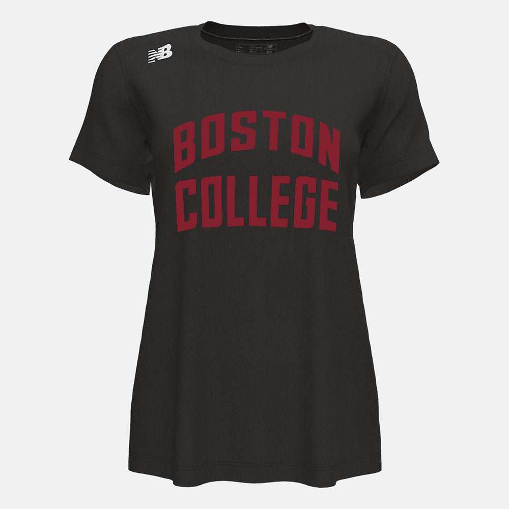 NB Short Sleeve Tech Tee(Boston College) | New Balance Clothing - Women