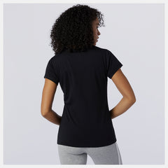Essentials Stacked Logo Tee | New Balance Clothing - Women