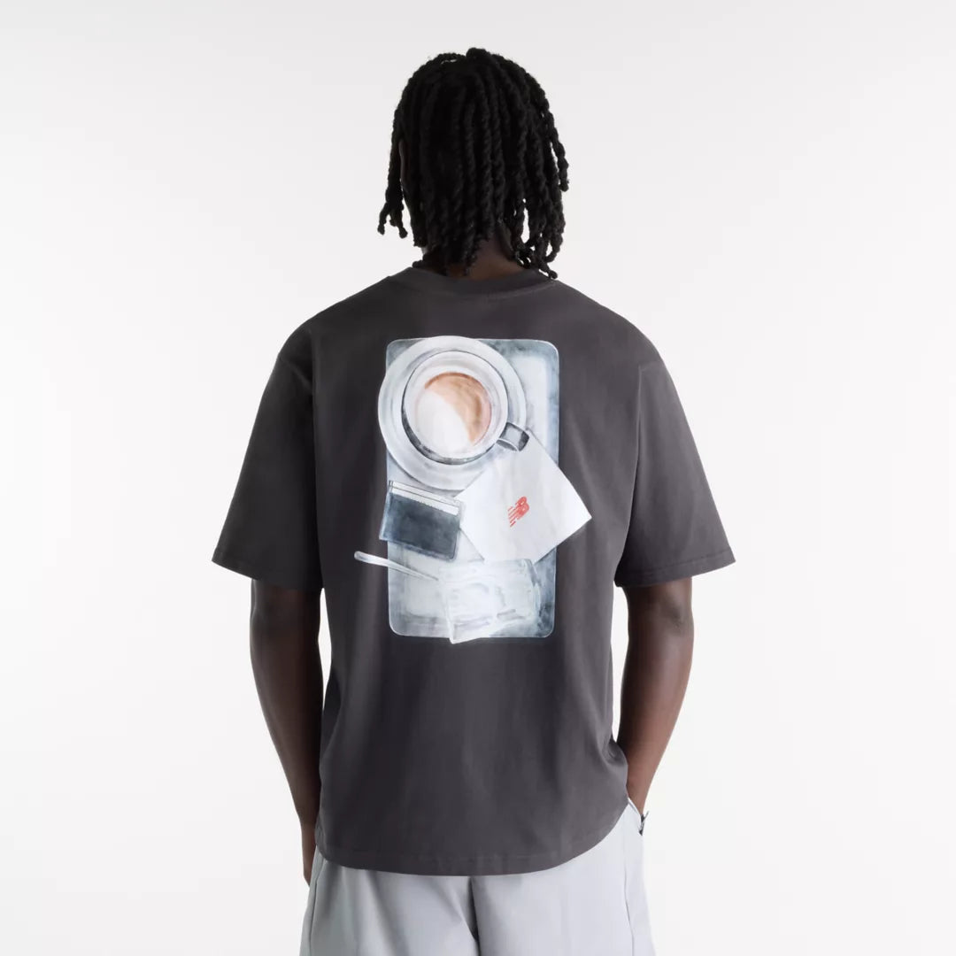 Grey Days Coffee Oversized T-Shirt - New Balance Clothing
