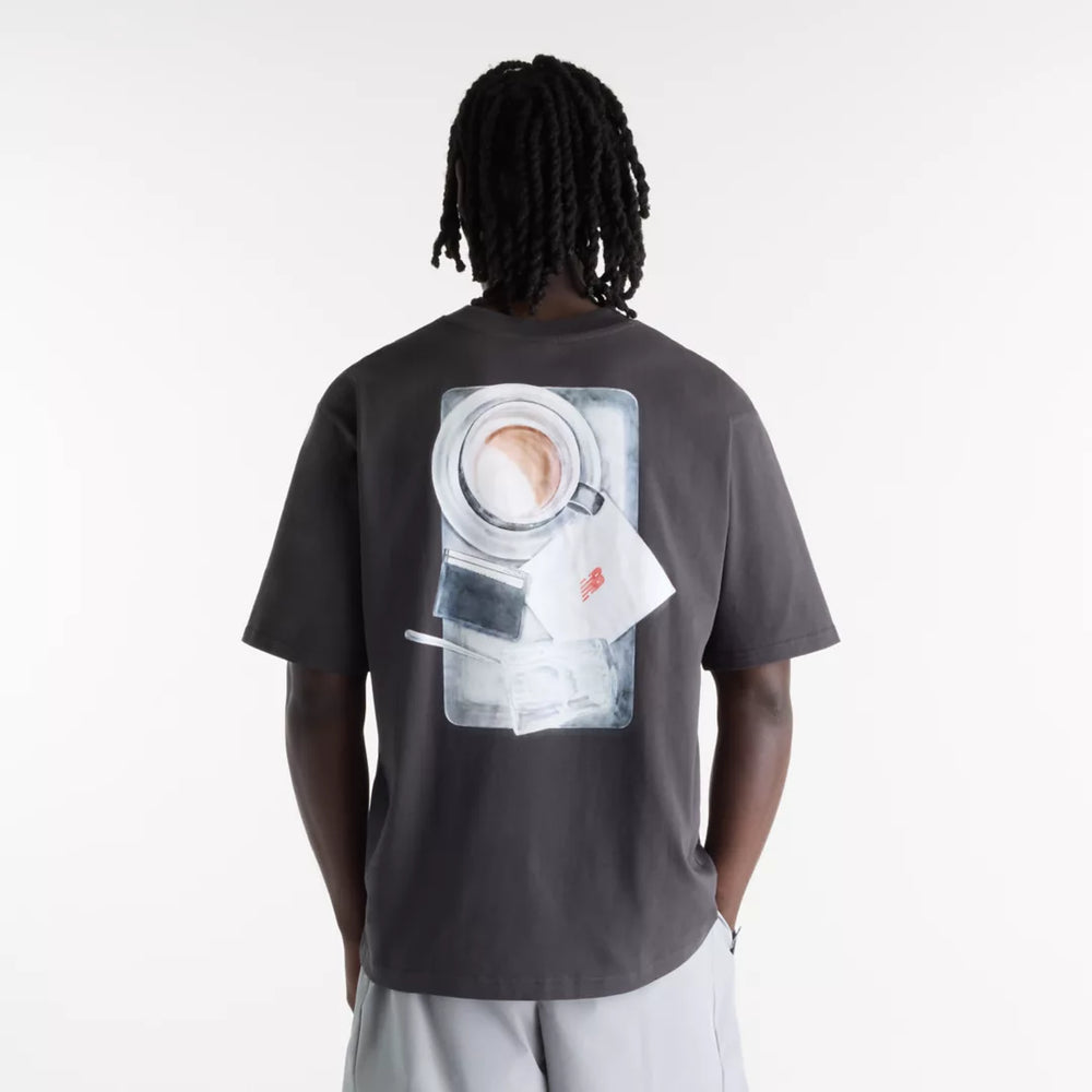 Grey Days Coffee Oversized T-Shirt - New Balance Clothing