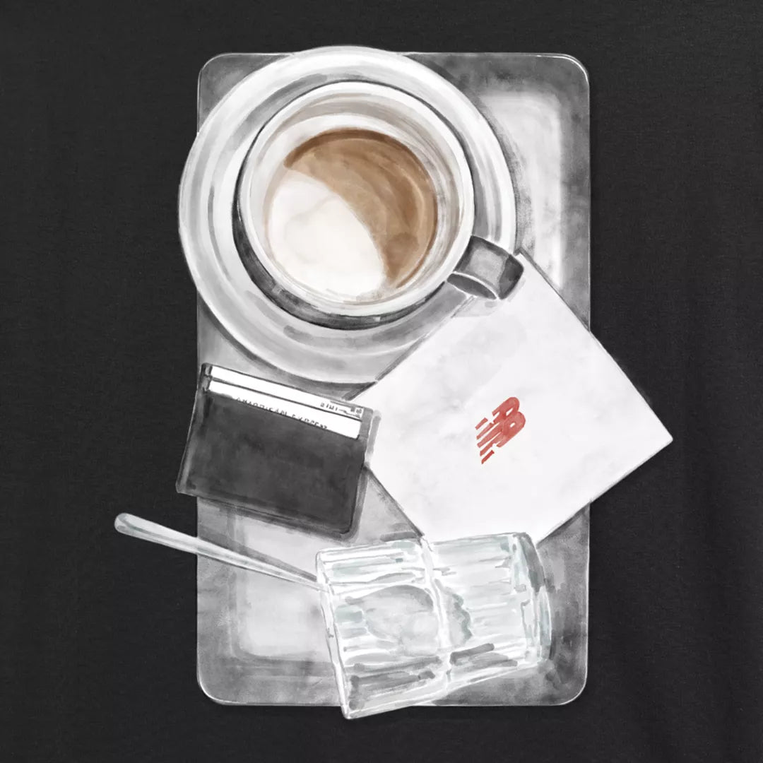 Grey Days Coffee Oversized T-Shirt - New Balance Clothing