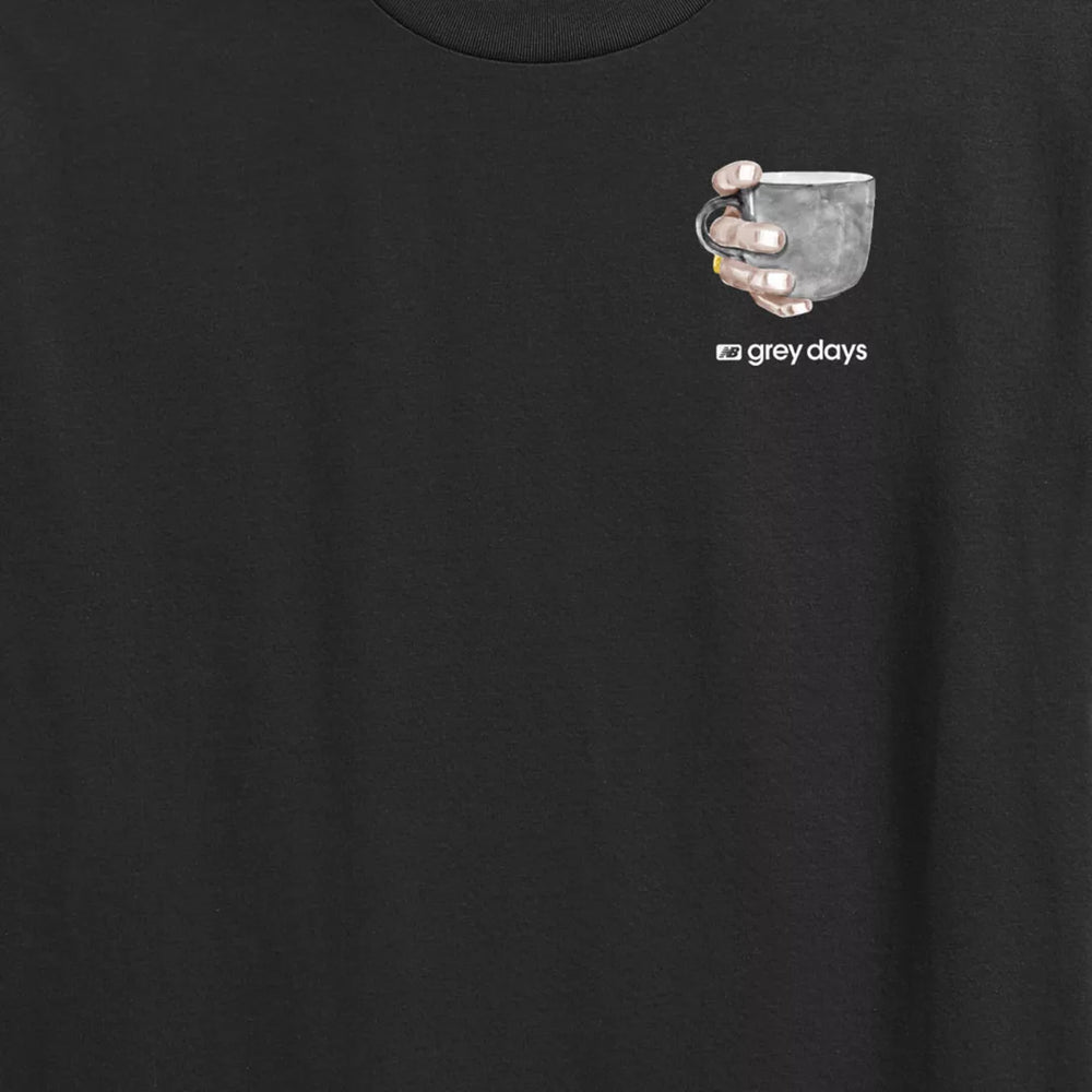 Grey Days Coffee Oversized T-Shirt - New Balance Clothing