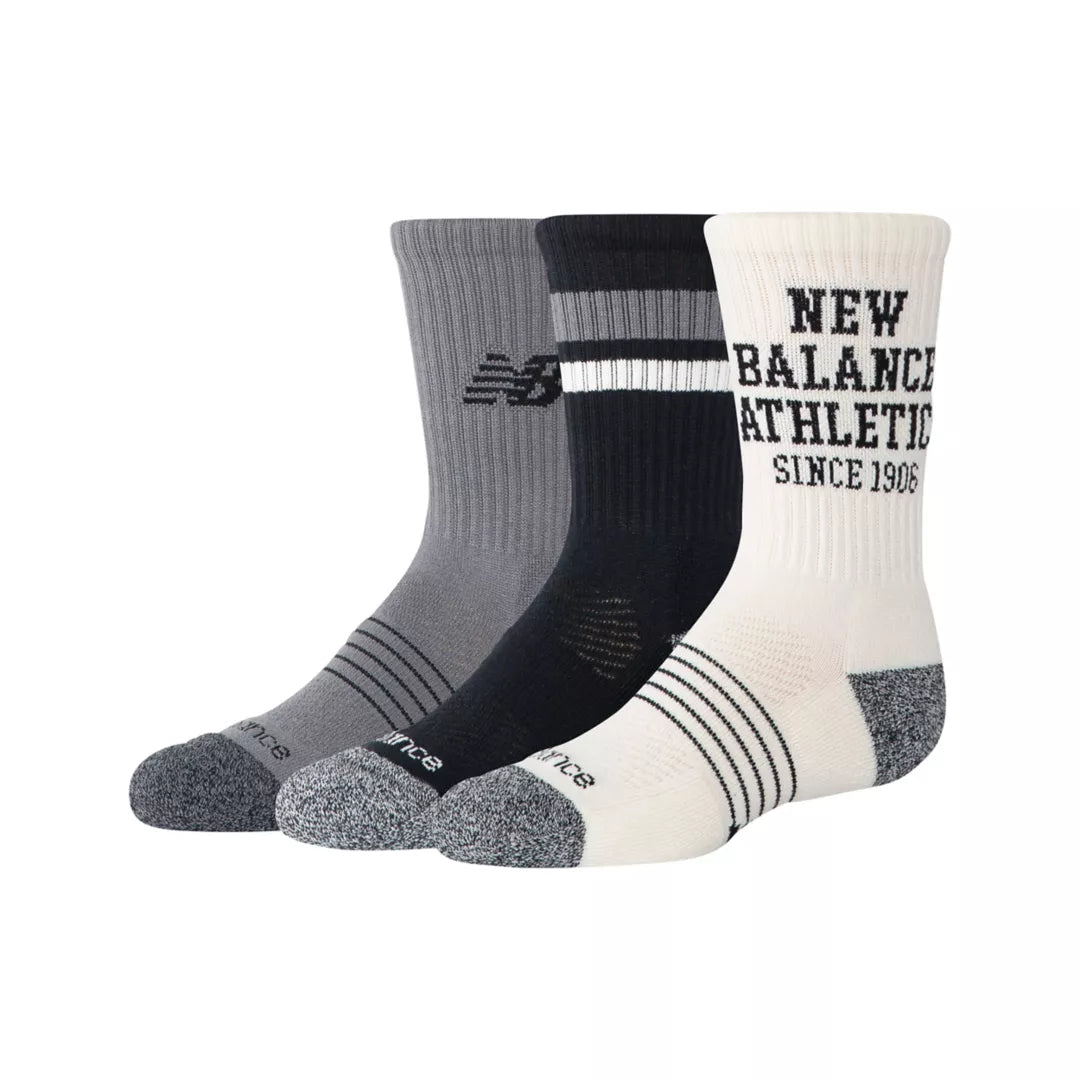 Youth Lifestyle Graphic Crew 3 Pack - New Balance Accessories
