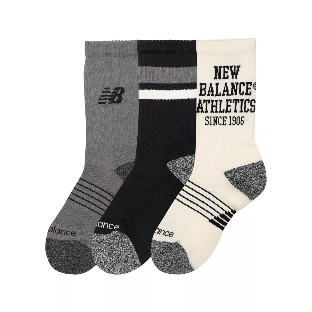 Youth Lifestyle Graphic Crew 3 Pack - New Balance Accessories