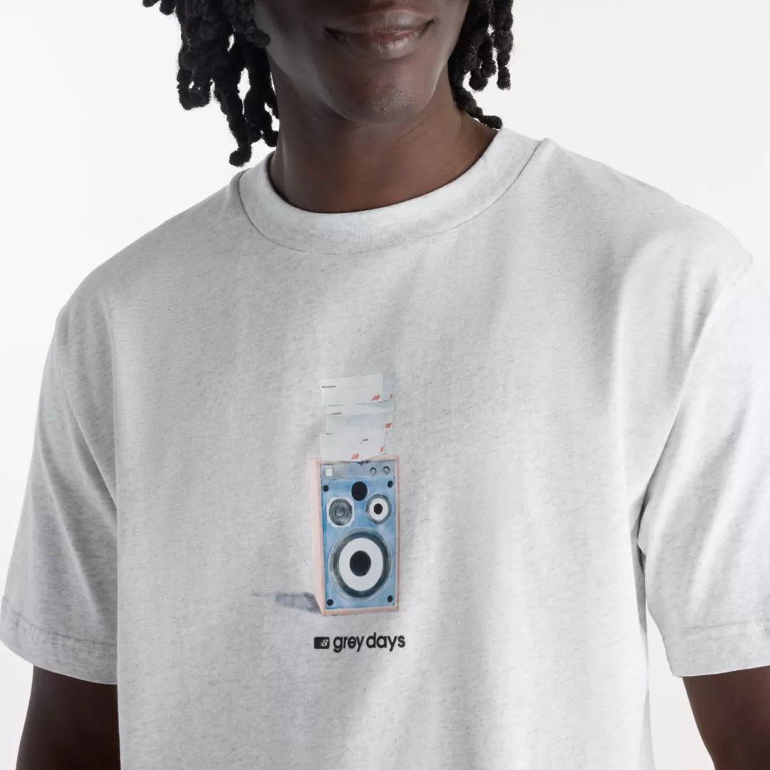 Grey Days Speaker T-Shirt - New Balance Clothing