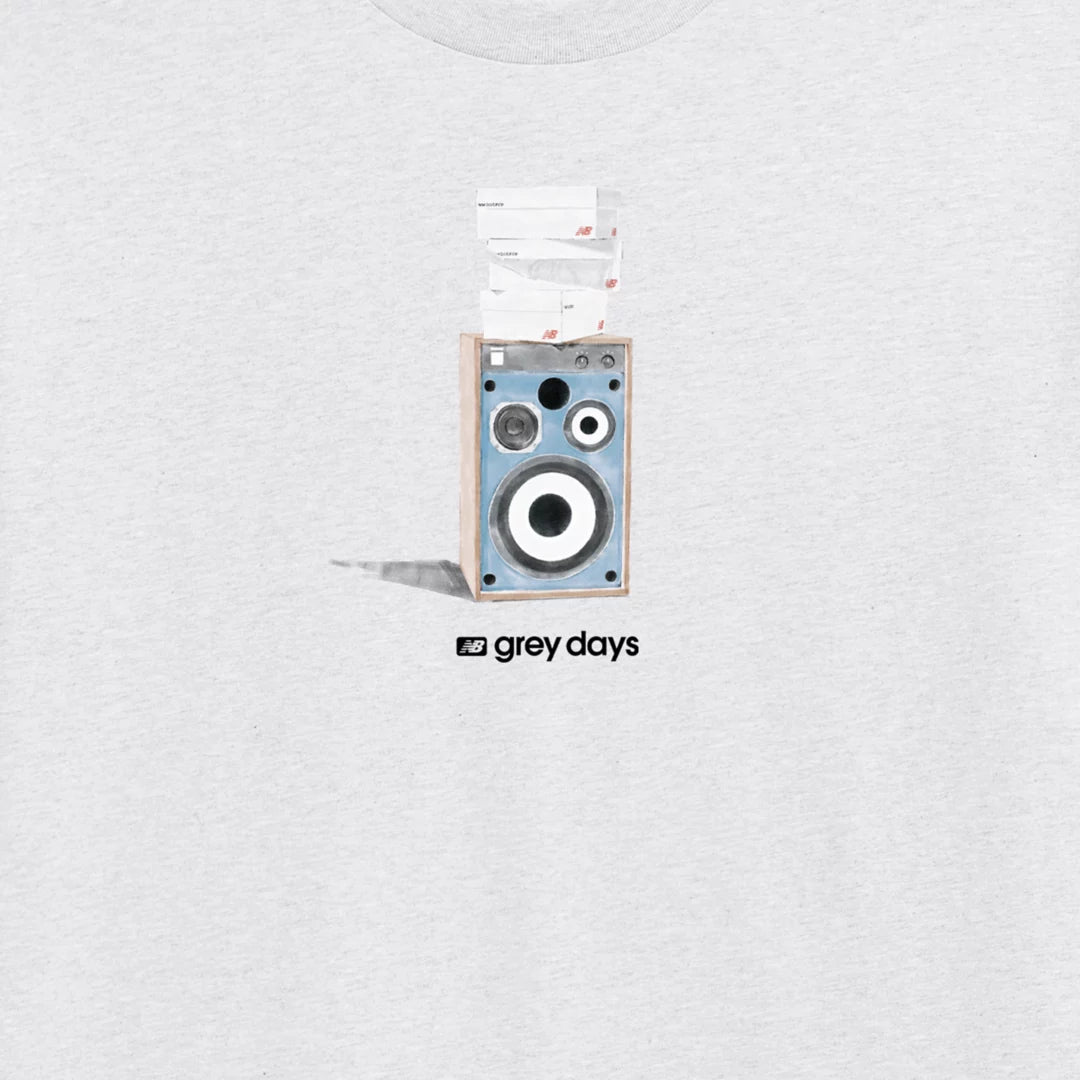 Grey Days Speaker T-Shirt - New Balance Clothing