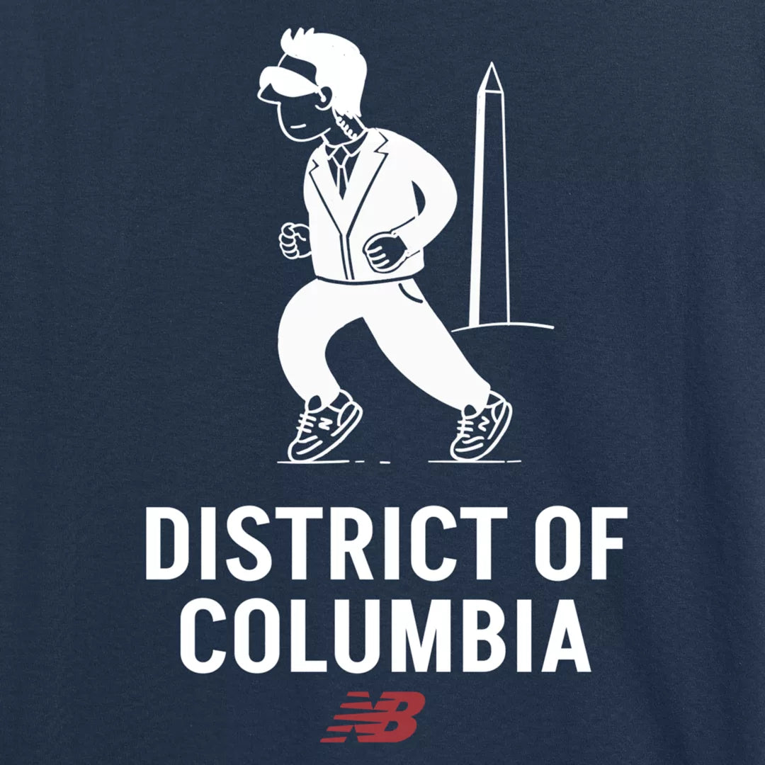 District Of Columbia Character T-Shirt - New Balance Clothing
