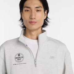 RBC Brooklyn Half Athletics Fleece 1/2 Zip - New Balance Clothing