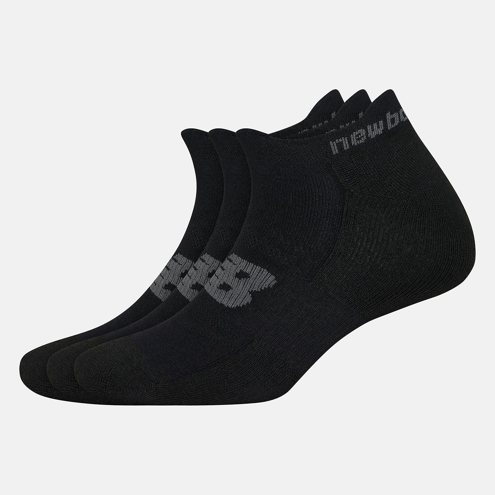 Strategic Cushion Low-Cut Tab Socks 3 Packs | New Balance Accessories - Women / Men