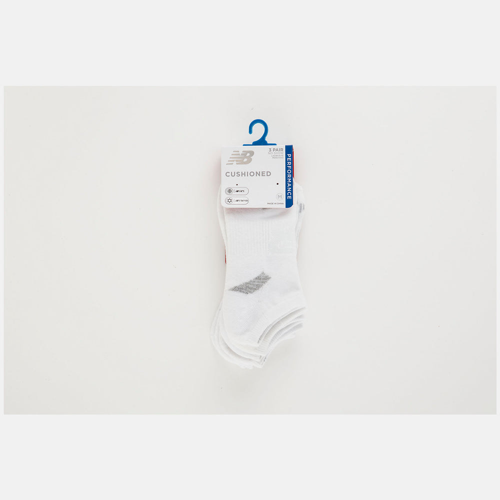 Performance Cushion No Show Socks 3 Pack | New Balance Accessories - Women / Men