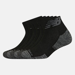 Performance Cushion Quarter Socks 6 Pack | New Balance Accessories - Women / Men