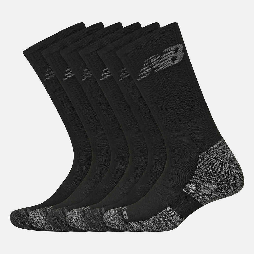 Performance Cushion Crew Socks 6 Pack | New Balance Accessories - Women / Men