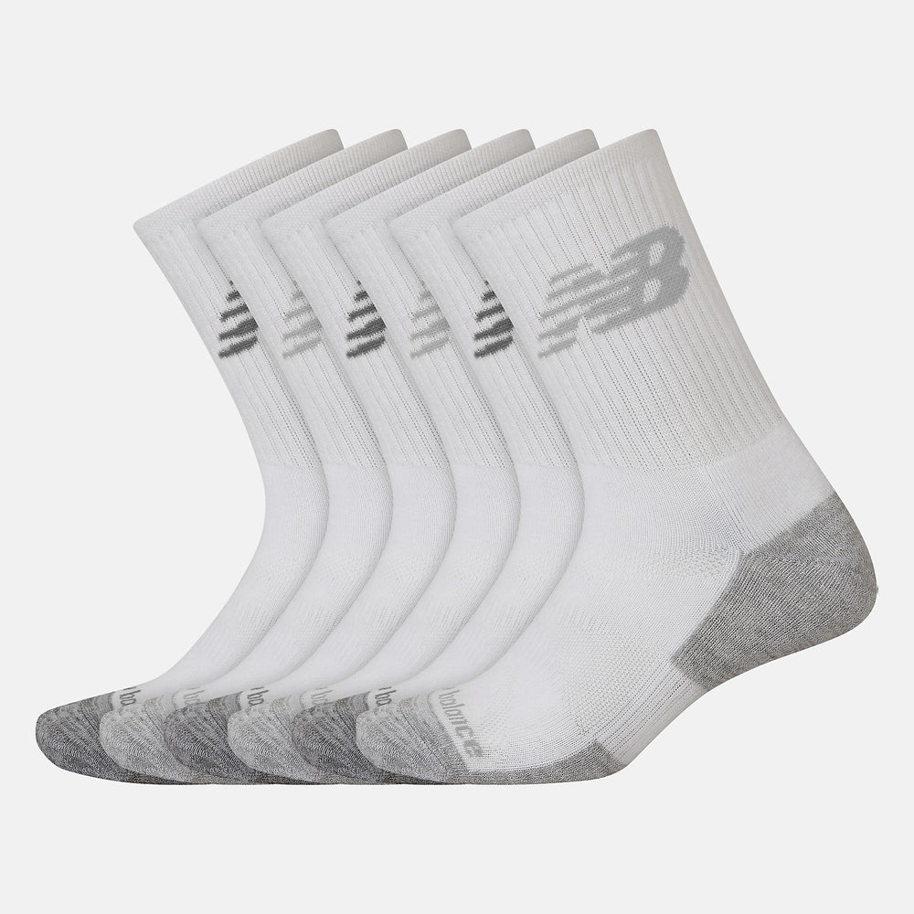 Performance Cushion Crew Socks 6 Pack | New Balance Accessories - Women / Men