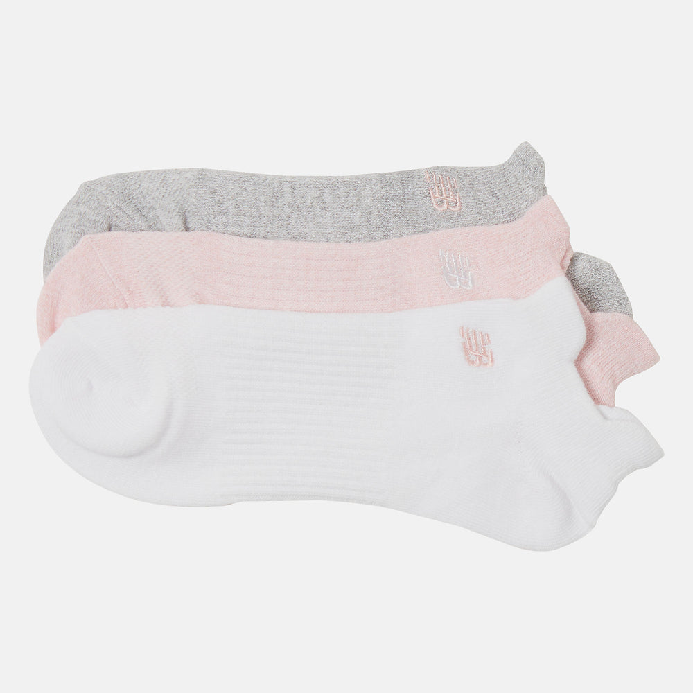 Flat Knit Lowcut Tab Socks 3 Pack | New Balance Accessories - Women / Men