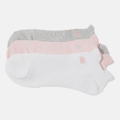 Flat Knit Lowcut Tab Socks 3 Pack | New Balance Accessories - Women / Men