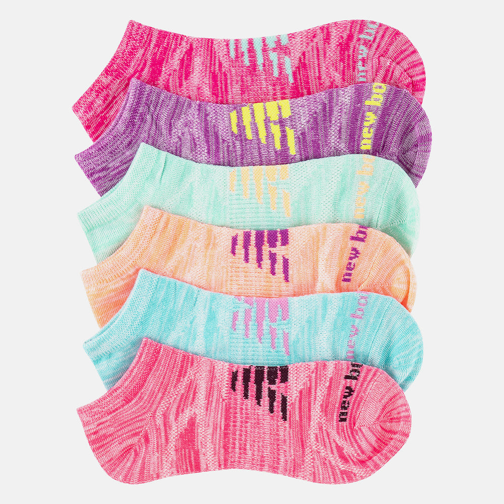 Lightweight No Show Socks 6 Pack | New Balance Accessories - Women / Men