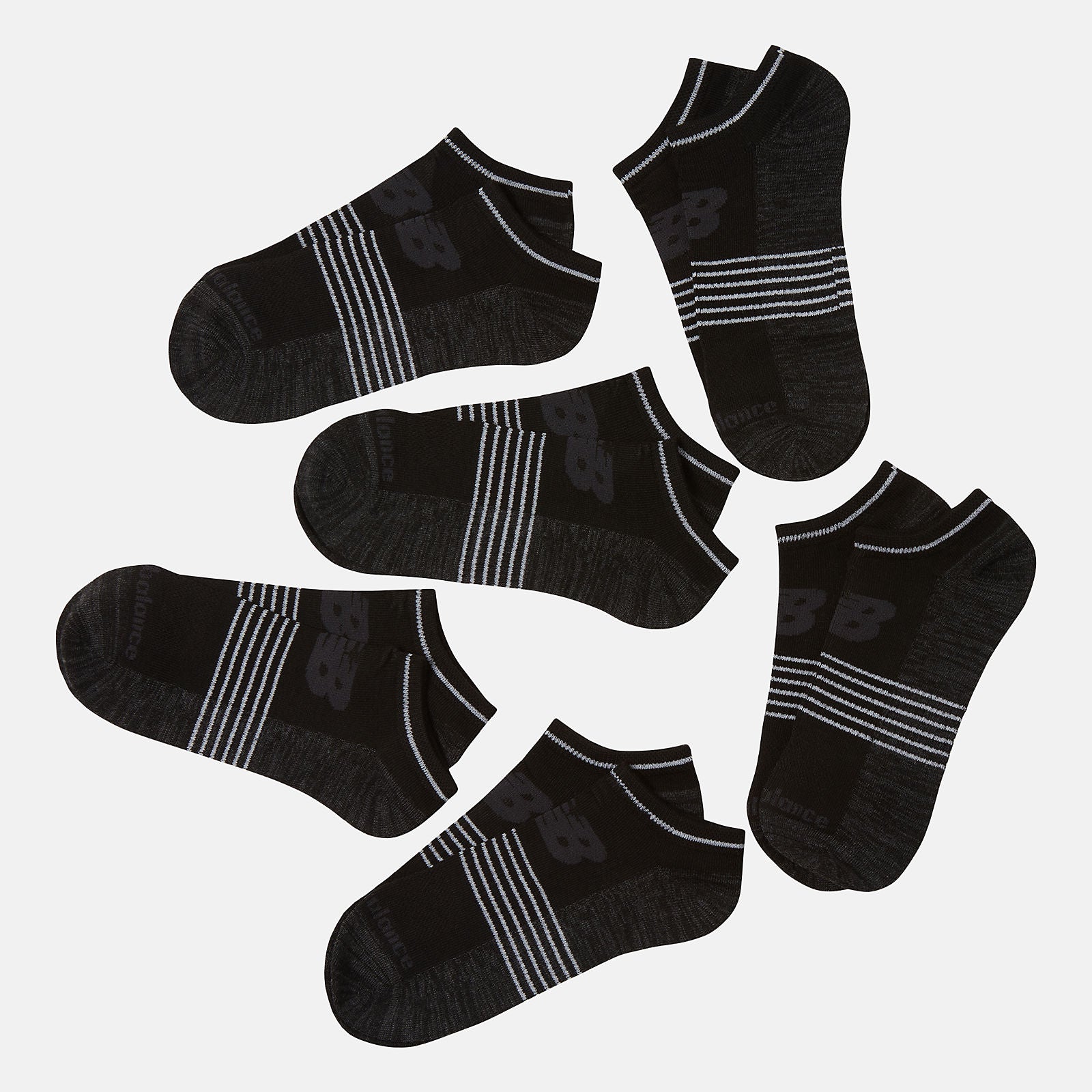 6 PK No Show Flatknit | New Balance Accessories - Women / Men