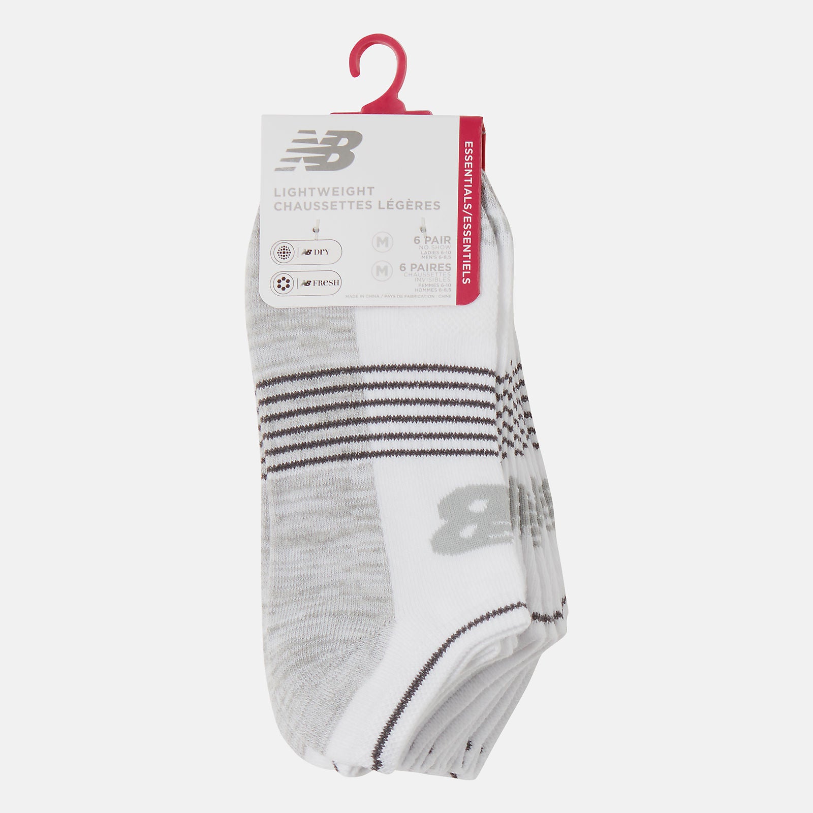 6 PK No Show Flatknit | New Balance Accessories - Women / Men