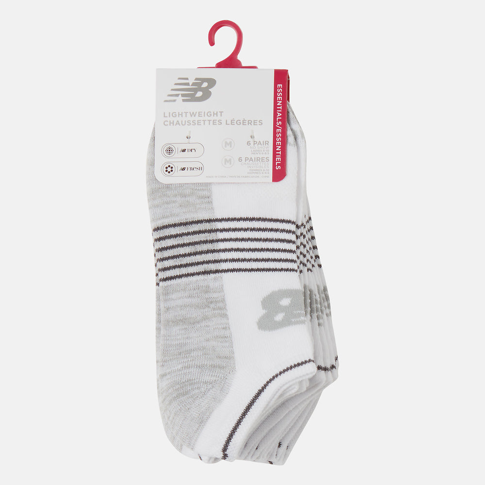 6 PK No Show Flatknit | New Balance Accessories - Women / Men