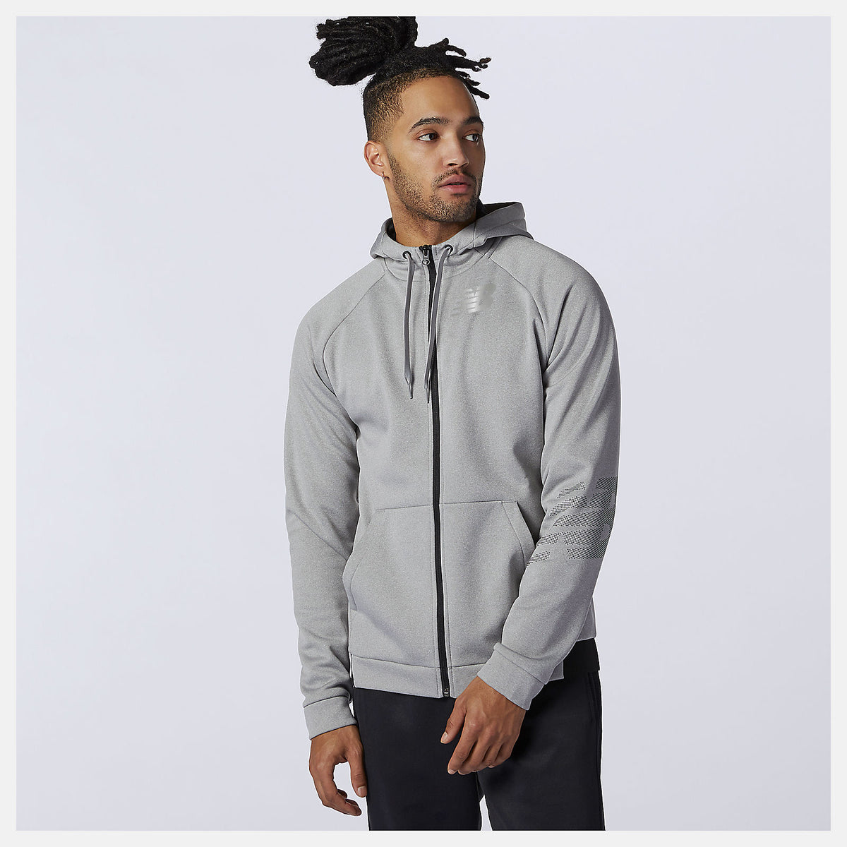 Tenacity Fleece Full Zip Hoodie | New Balance Clothing - Men
