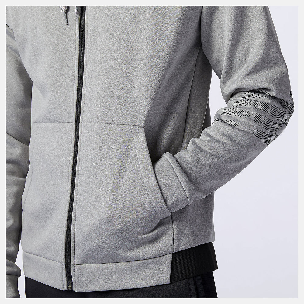 Tenacity Fleece Full Zip Hoodie | New Balance Clothing - Men